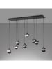 FISCHER & HONSEL Ledhanglamp zwart/grijs - (B)115 cm