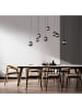 FISCHER & HONSEL Ledhanglamp zwart/grijs - (B)115 cm