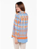 KEY LARGO Bluse in Hellblau/ Orange