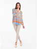 KEY LARGO Bluse in Hellblau/ Orange