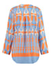 KEY LARGO Bluse in Hellblau/ Orange
