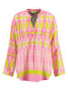 KEY LARGO Bluse in Gelb/ Rosa