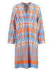 KEY LARGO Kleid in Orange/ Hellblau