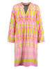 KEY LARGO Kleid in Rosa/ Gelb