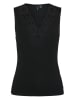 Vero Moda Top w kolorze czarnym