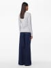 Pieces Longsleeve in Grau
