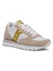 Saucony Sneakers "Jazz" in Beige/ Weiß/ Gold