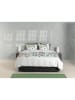 Zo!Home Renforcé beddengoedset "Dandelion" wit/groen/lichtroze