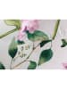 Zo!Home Renforcé beddengoedset "Dandelion" wit/groen/lichtroze