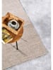 Elle Decoration Laagpolig tapijt "Delhi" beige/wit