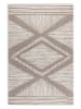 Elle Decoration Indoor-/ Outdoor-Teppich "Rhombus" in Beige