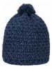 Döll Muts met pompon donkerblauw