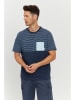 MAZINE Shirt "Felton" in Dunkelblau