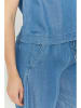 MAZINE Top "Iba" blauw