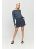 MAZINE Linnen short "Pinki" donkerblauw