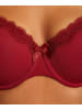 Hunkemöller Biustonosz "Lola" w kolorze czerwonym