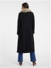 orsay Płaszcz zimowy w kolorze czarnym