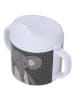 Sterntaler® Trinklernbecher in Grau/ Orange - (H)12 cm