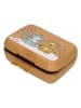 Sterntaler® Lunchbox "Albert & Lio" in Hellbraun - (B)19 x (H)13,5 x (T)7 cm