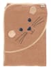 Sterntaler® Kapuzenbadetuch "Otti" in Hellbraun - (L)80 x (B)80 cm