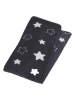 Sterntaler® Babydecke "Elia" in Schwarz/ Weiß - (L)100 x (B)75 cm