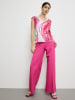 TAIFUN Blouse wit/roze