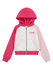 Levi's Kids Sweatjacke in Weiß/ Pink