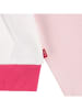 Levi's Kids Sweatjacke in Weiß/ Pink