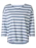 Heine Longsleeve blauw/wit