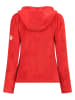 Canadian Peak Fleecejacke "Upaloodeak" in Rot
