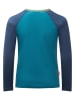 Trollkids Longsleeve "Preikestolen" in Blau/ Dunkelblau