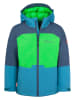 Trollkids Funktionsjacke "Hardanger" in Blau/ Grün