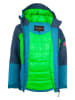 Trollkids Funktionsjacke "Hardanger" in Blau/ Grün