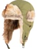 Trollkids Czapka "Isfjord" w kolorze khaki