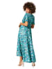 Aller Simplement Kleid in Türkis