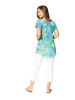 Aller Simplement Shirt turquoise/groen