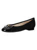 PETER KAISER Leder-Ballerinas in Schwarz
