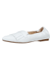 PETER KAISER Leder-Slipper in Weiß