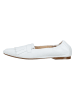 PETER KAISER Leder-Slipper in Weiß