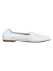 PETER KAISER Leder-Slipper in Weiß