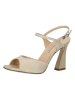 PETER KAISER Leder-Sandaletten in Beige