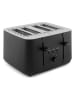 Petra Toaster zwart/lichtgrijs