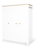 Pinolino Kleiderschrank "Lova" in Weiß - (B)146 x (H)190 x (T)54 cm