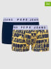Pepe Jeans Bokserki (2 pary) w kolorze granatowo-żółtym