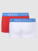 Pepe Jeans 2er-Set: Boxershorts in Rot/ Weiß