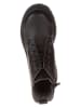lamino Leren boots zwart
