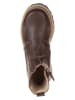 lamino Leren chelseaboots bruin