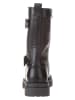 lamino Leren boots zwart