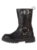 lamino Leren boots zwart