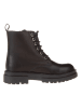 lamino Leder-Boots in Schwarz